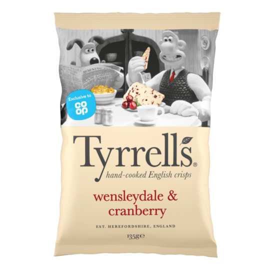 New Tyrrells limited edition features Wallace & Gromit