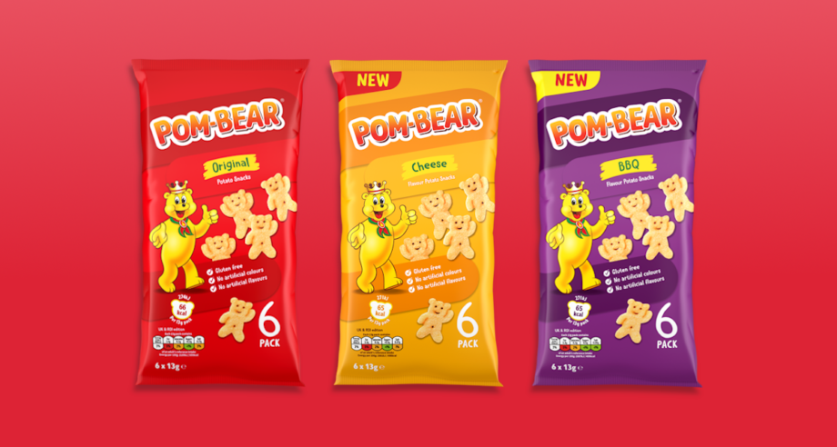 Two tasty new flavours for Pom-Bear