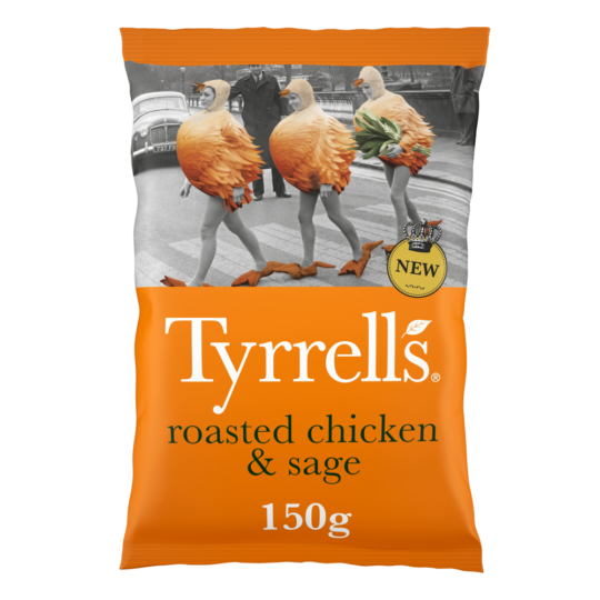 Tyrrellby tasty new Roasted Chicken & Sage from Tyrrells